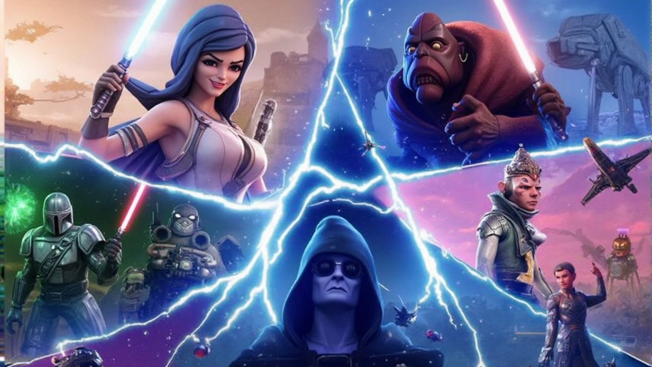 Fortnite Chapter 6 Season 3: Star Wars Galactic Battle Brings Darth Jar Jar, Lightsabers, and Space Combat