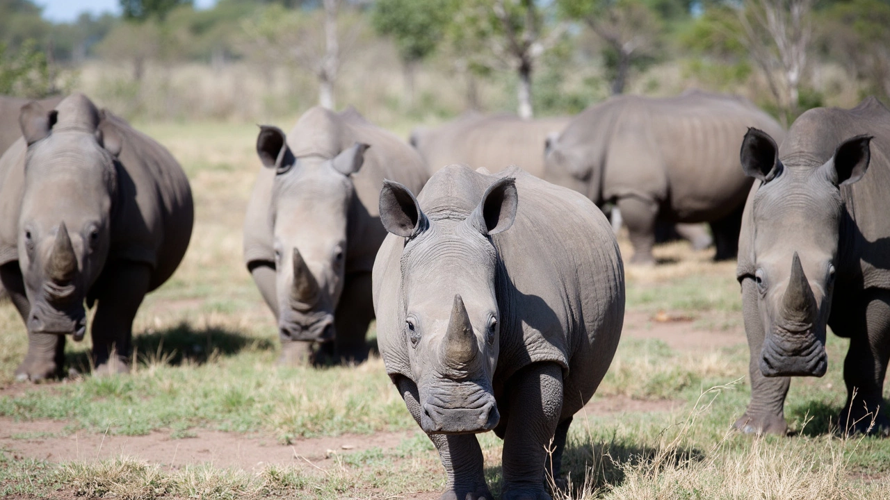 Southern White Rhinos Find New Home in Rwanda in Bold Conservation Push
