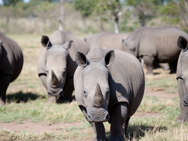 Southern White Rhinos Find New Home in Rwanda in Bold Conservation Push