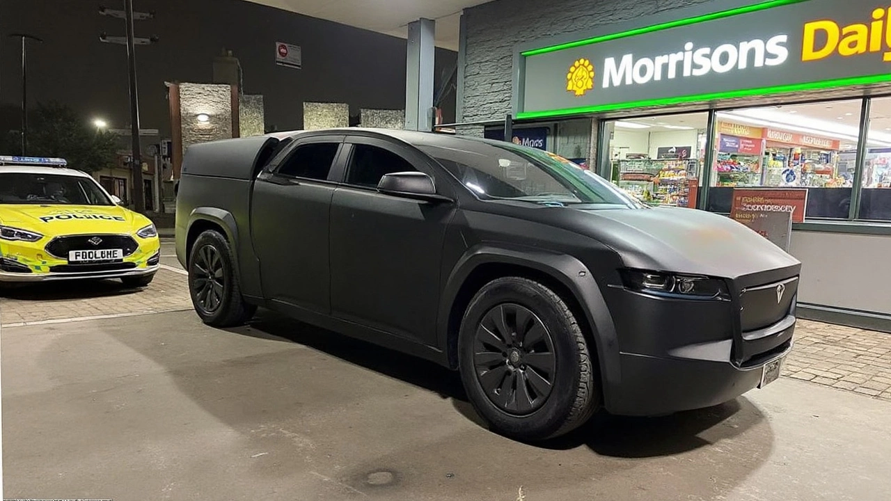 UK Police Seize Imported Tesla Cybertruck Over Legal and Safety Issues