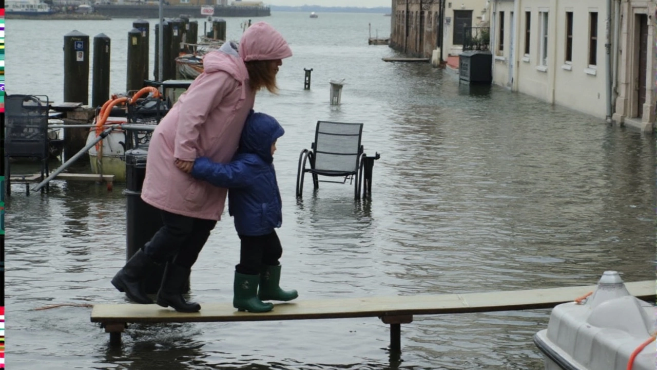Atlantic Storm Shifts UK Weather as Orange Maps Signal Wet, Windy Week for Britain
