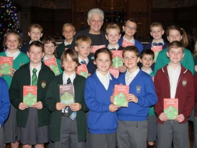 Jacqueline Wilson thrills Lancaster pupils with festive visit and new Faraway Tree chapter