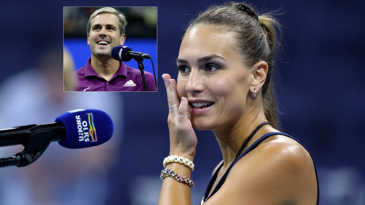 US Open: Aryna Sabalenka thanks Carlos Alcaraz for sparing a late-night start